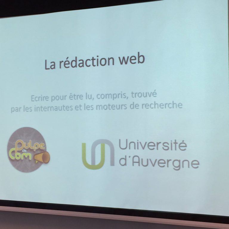 formation rédaction web SEO Clermont-Fd Lyon