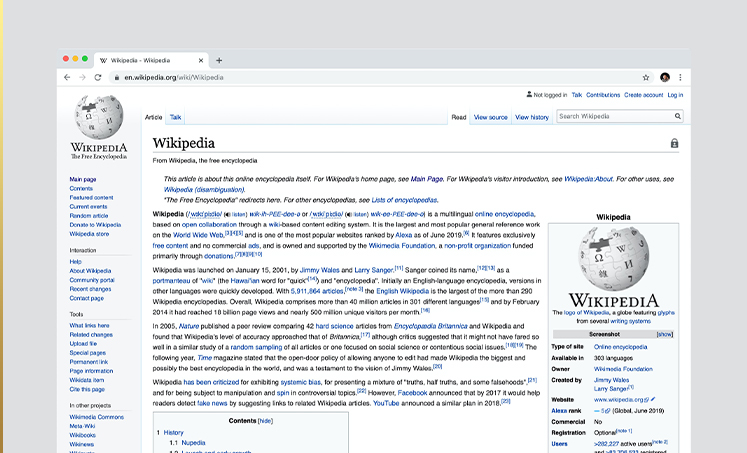 écrire page Wikipédia